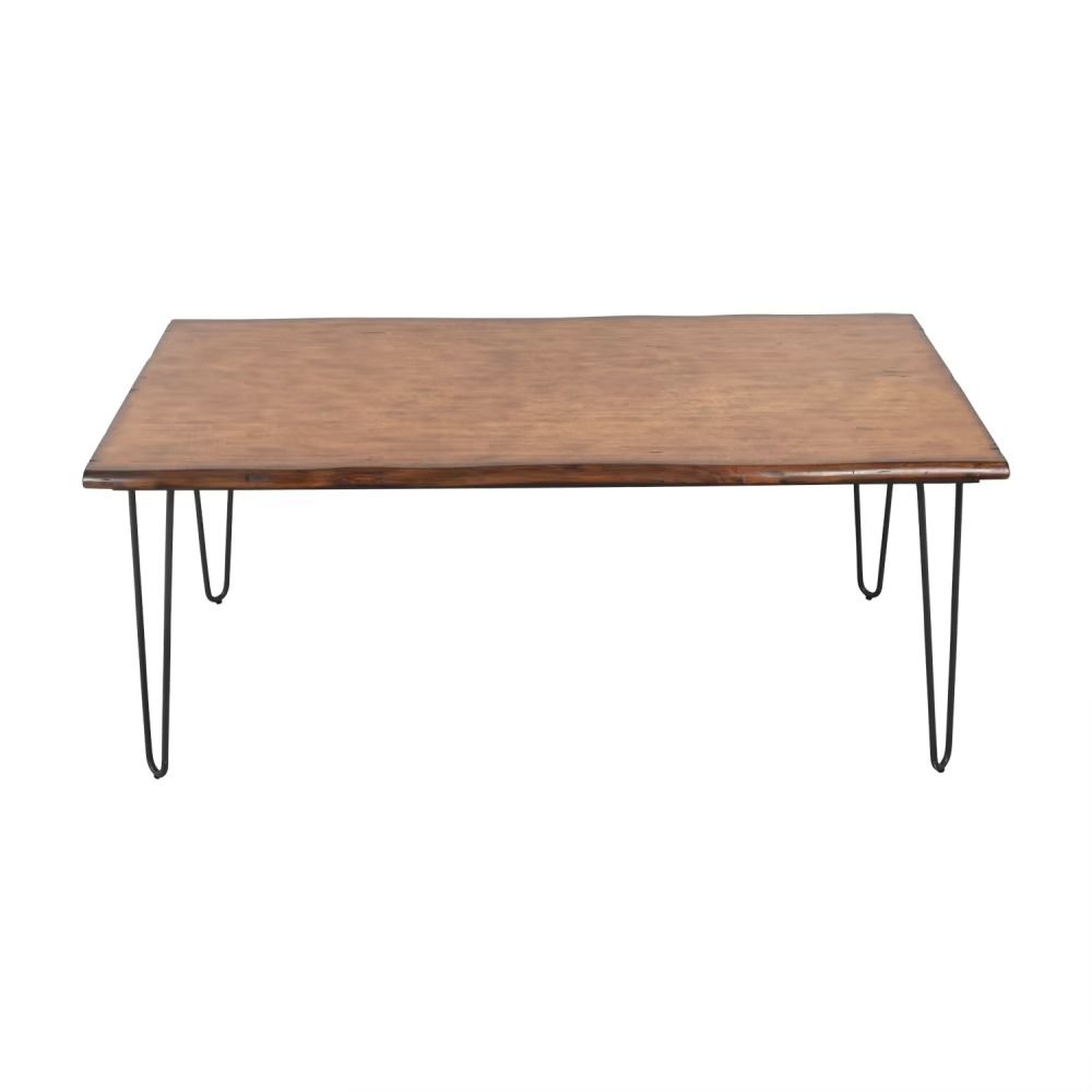 World Market Wood Flynn Hairpin Dining Table thumbnail 3