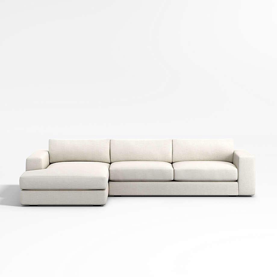 Oceanside 2-Piece Deep-Seat Left-Arm Chaise Sectional Sofa thumbnail 2