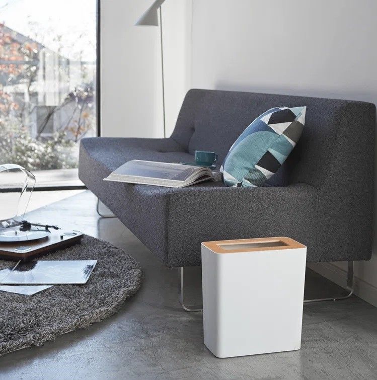 Rin Yamazaki Home Slim Rectangular Trash Can thumbnail 2