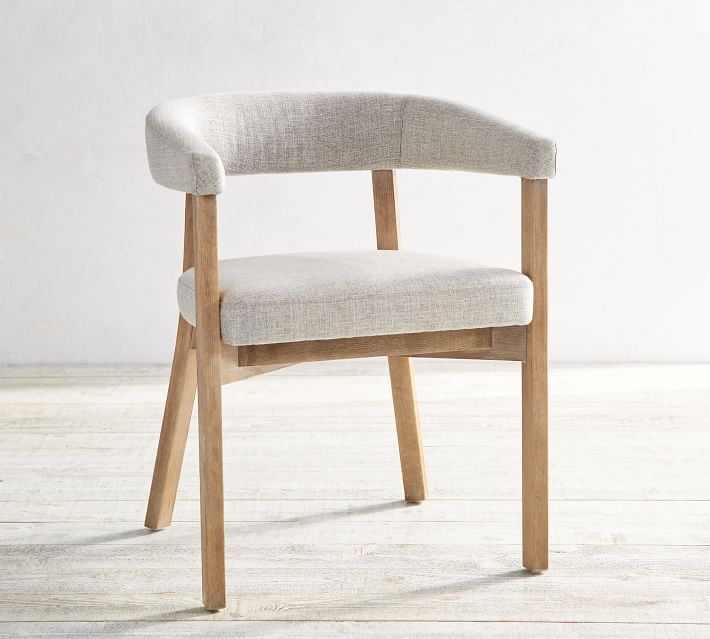 Barbuda Upholstered Dining Armchair thumbnail 2