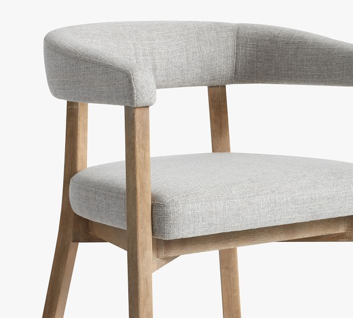 Barbuda Upholstered Dining Armchair thumbnail 5