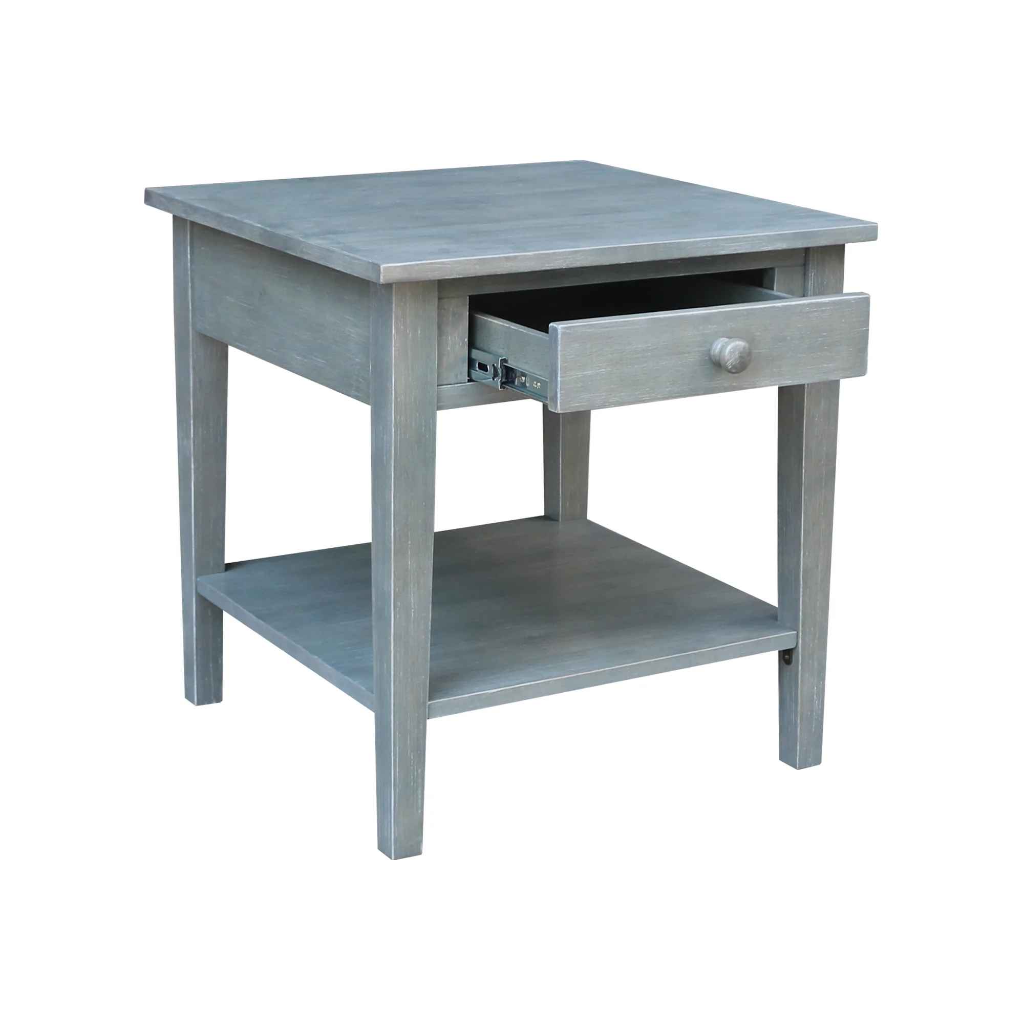 Tillar Solid Wood End Table with Storage thumbnail 7