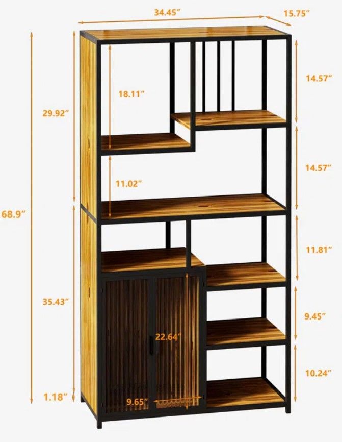 Lempres Etagere Bookcase thumbnail 4