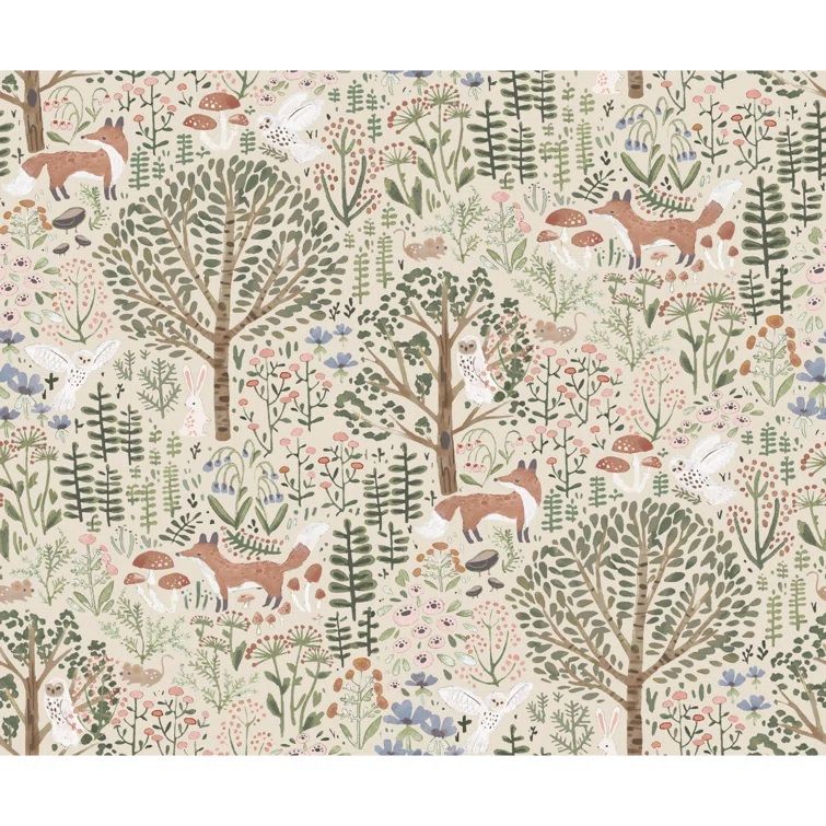 Peel & Stick Floral Roll Walpaper thumbnail 2