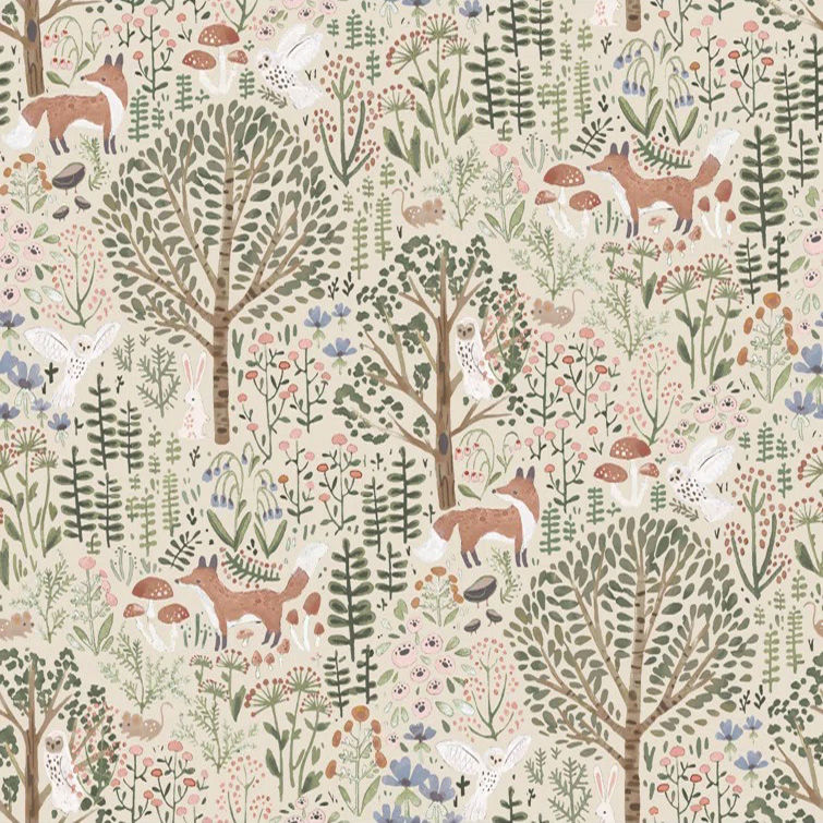Peel & Stick Floral Roll Walpaper thumbnail 3