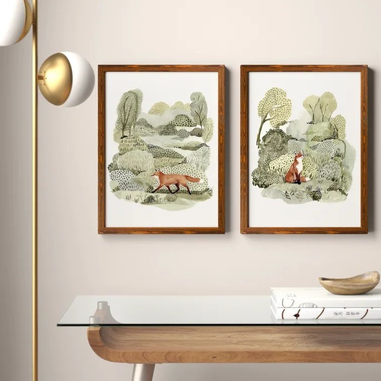 Fox Glen I Piece Framed Painting 2 thumbnail 2