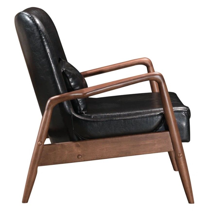 Austynn Faux Leather Accent Chair thumbnail 5