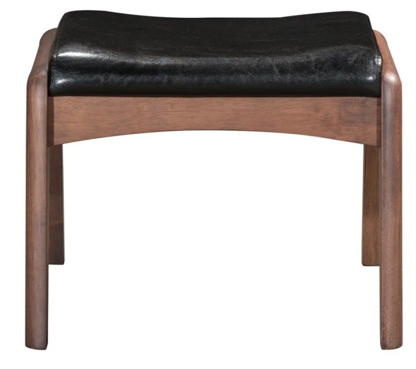 Austynn Faux Leather Accent Ottoman thumbnail 5