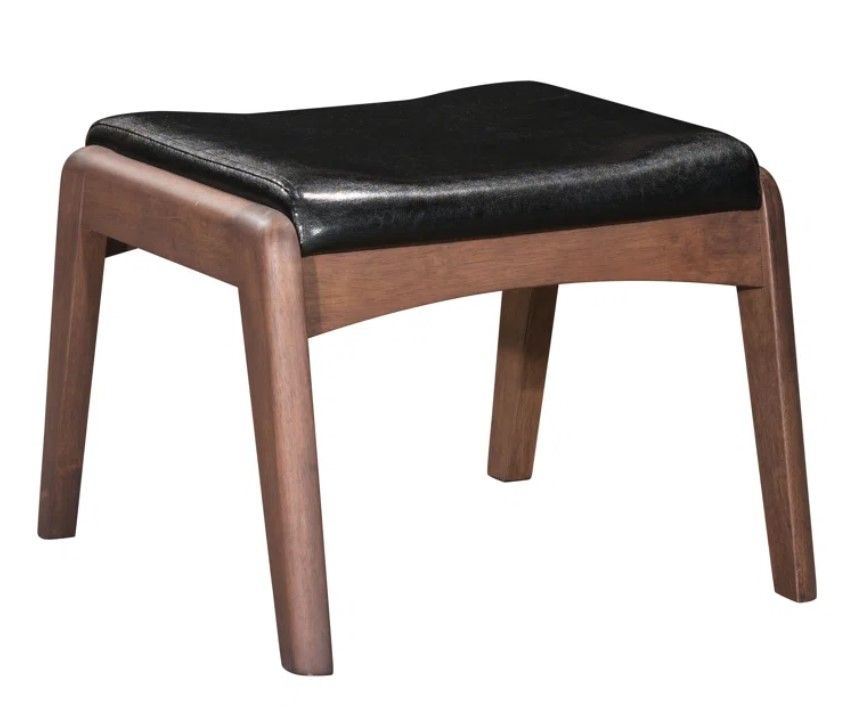 Austynn Faux Leather Accent Ottoman thumbnail 7