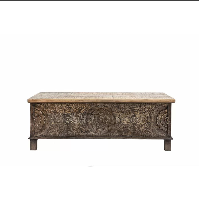 Ivaan Solid Wood Accent Trunk thumbnail 4
