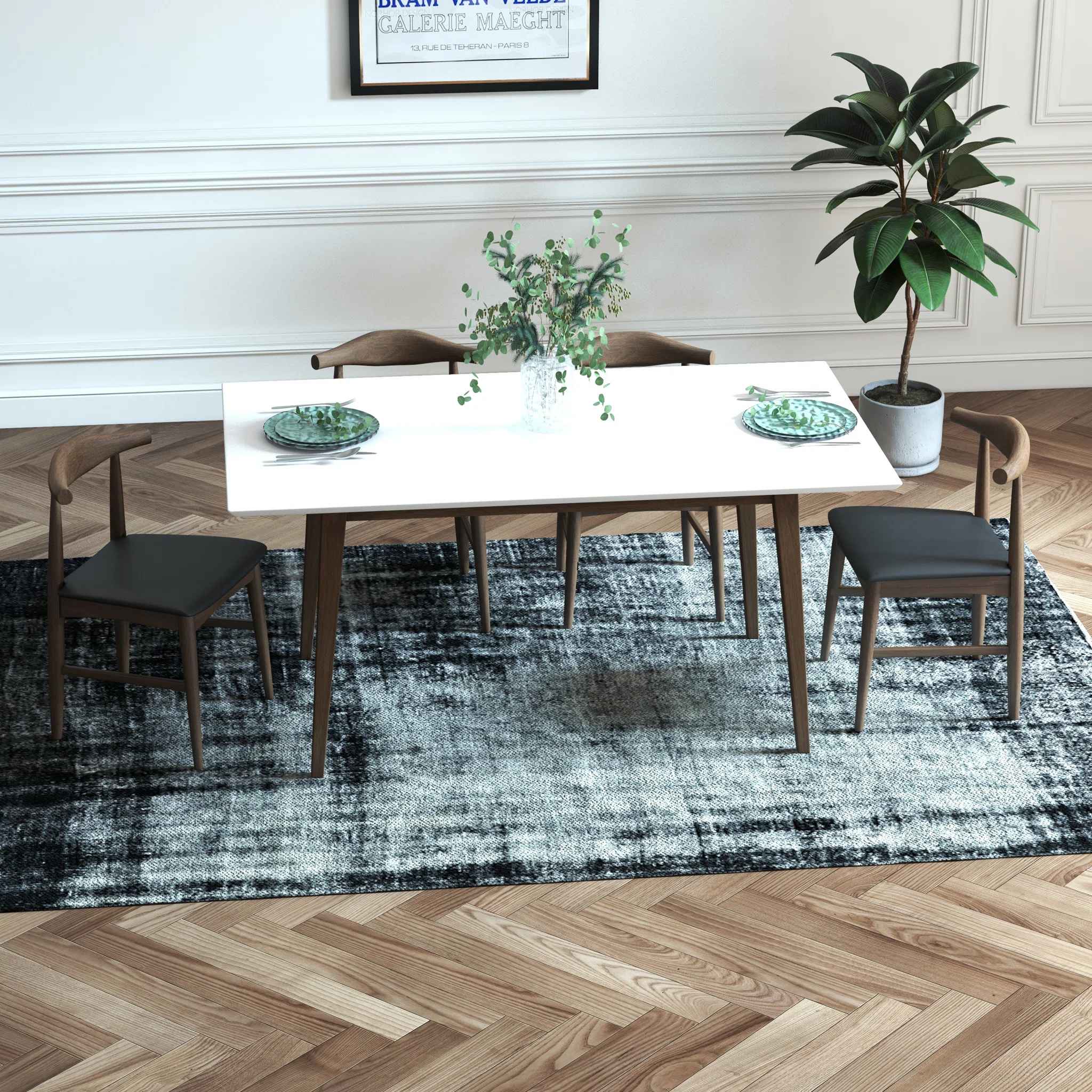 Heatherly Solid Wood Dining Table thumbnail 4