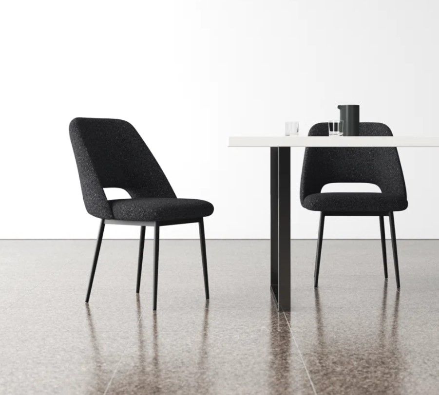 Valdez Boucle Dining Chair (Set of 2) thumbnail 3