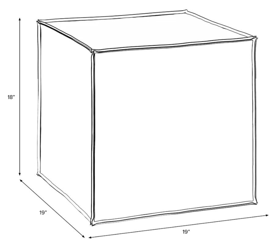 Marlen Upholstered Ottoman thumbnail 5