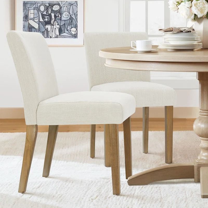 Alesana Linen Parsons Chair thumbnail 2