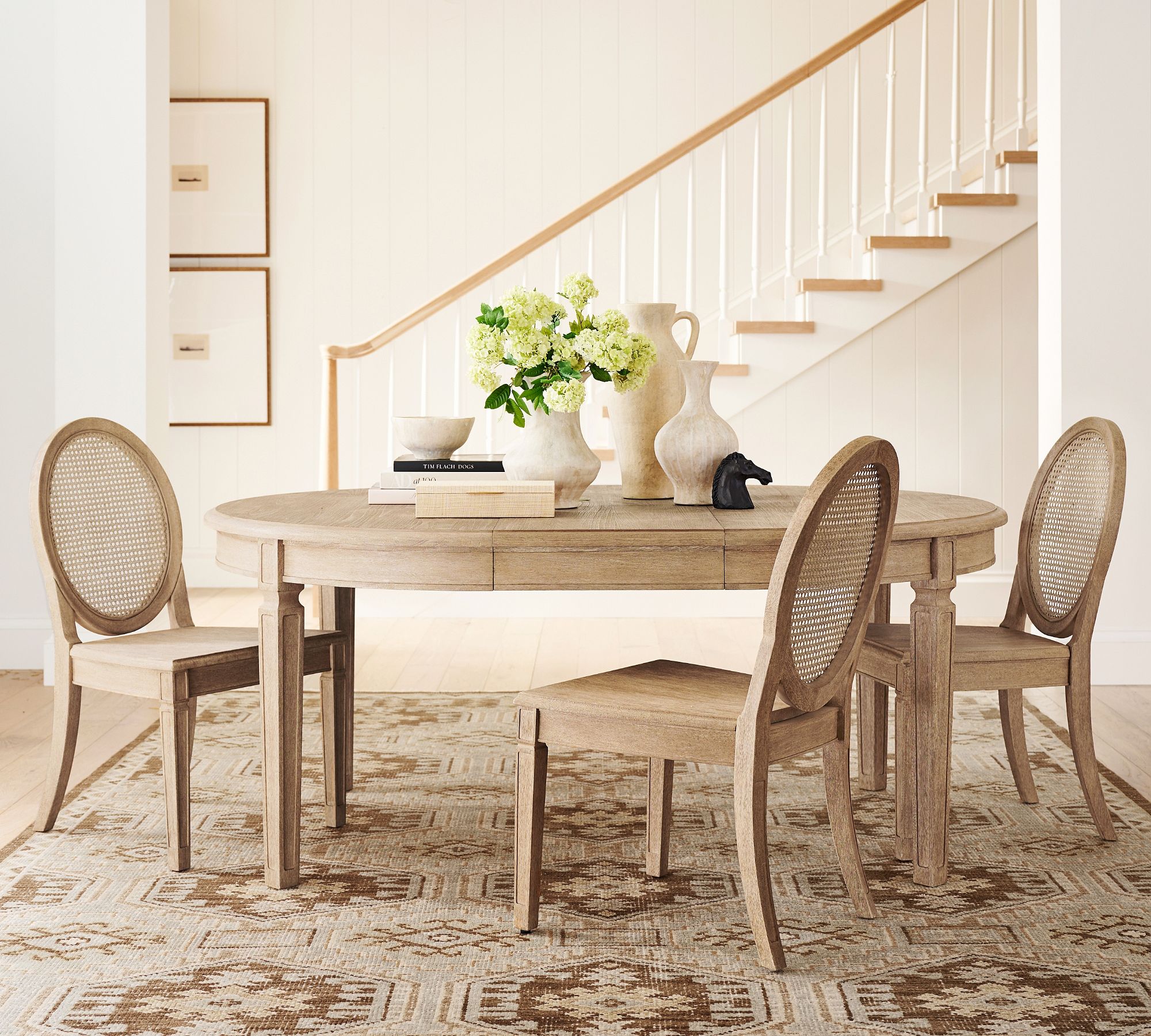 Sausalito Round Extendable Dining Table (54"-72") thumbnail 2