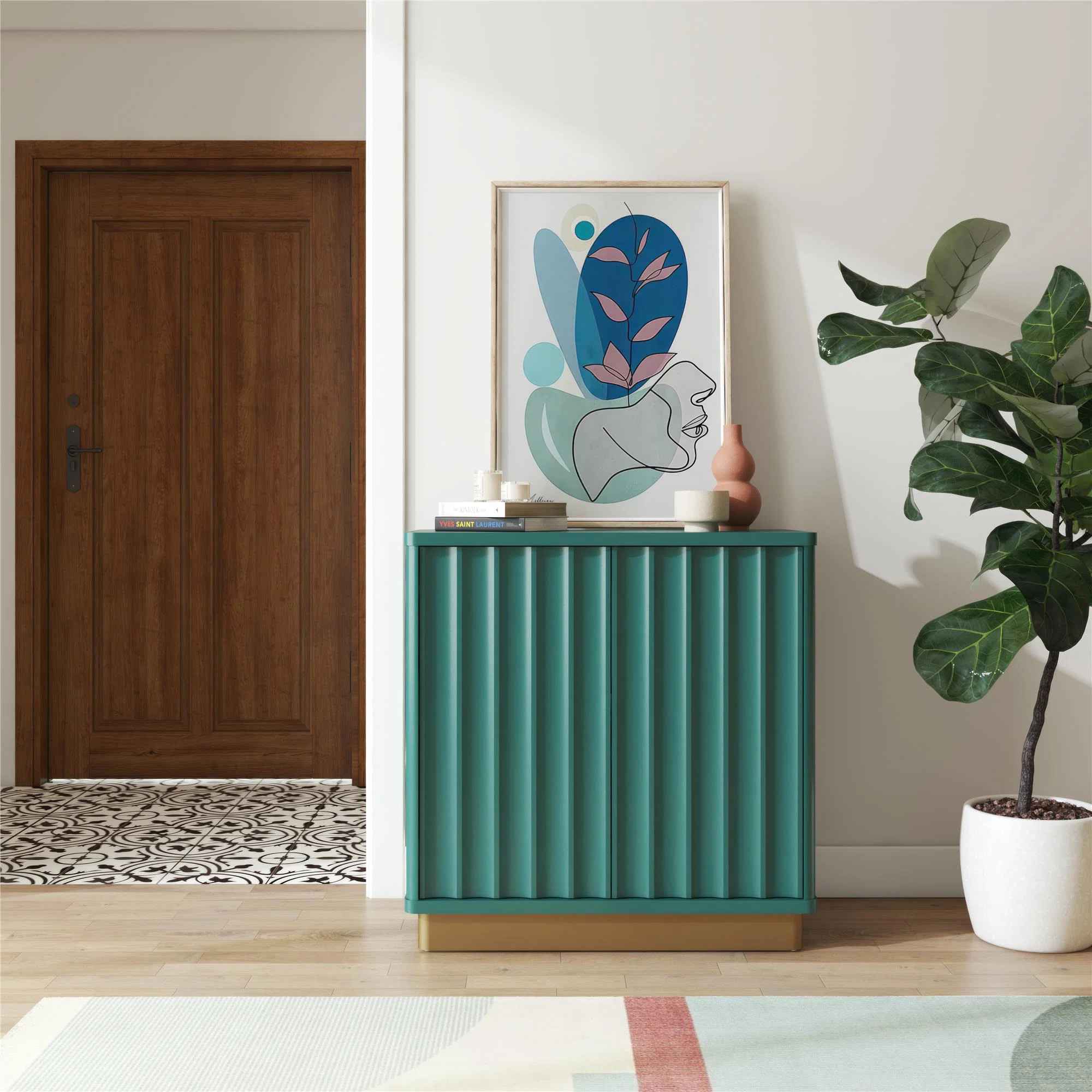 Rene Scalloped Accent Cabinet thumbnail 8