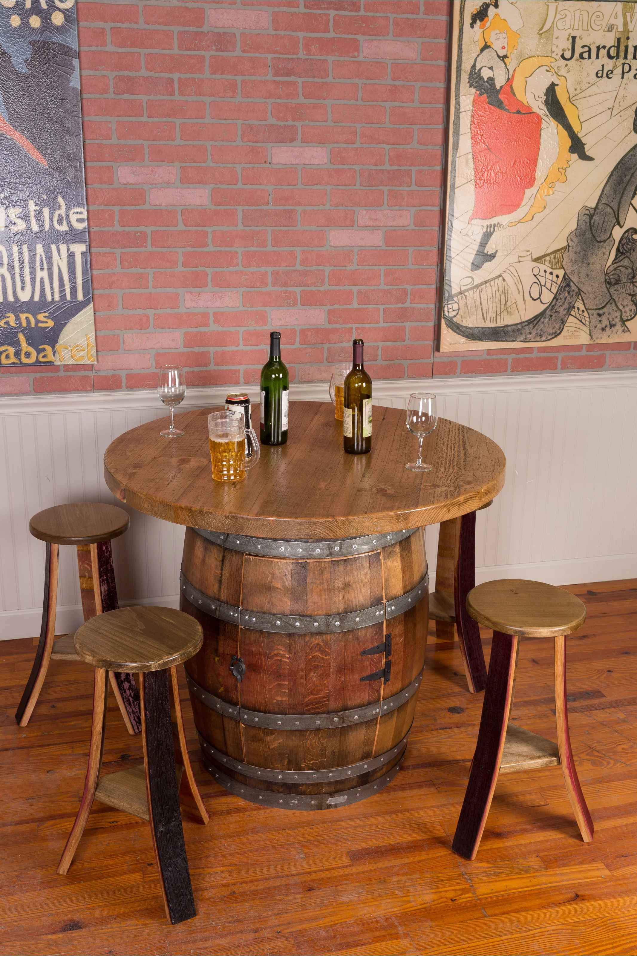 5 Piece Oak Pedestal Dining Set thumbnail 5