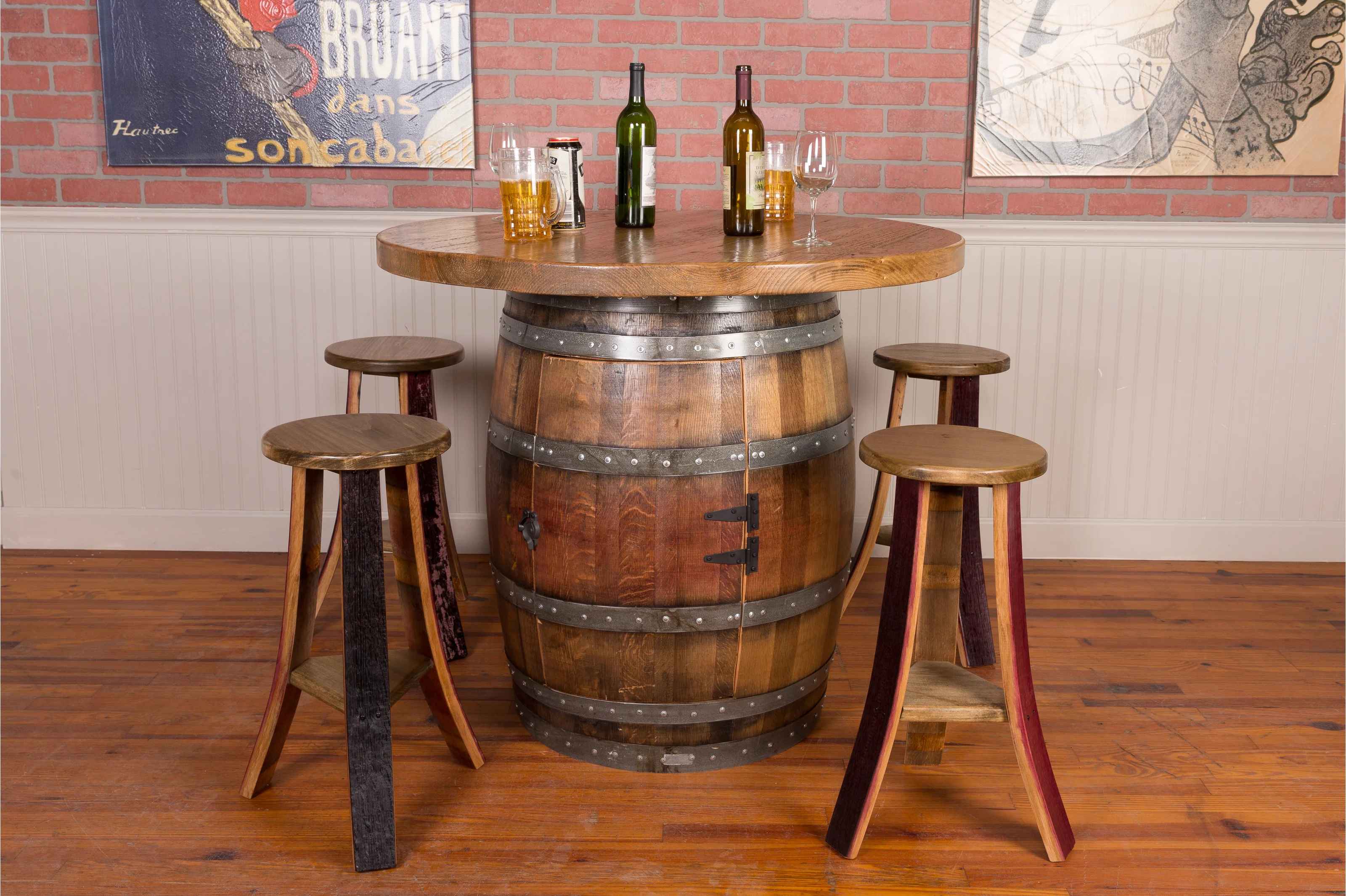 5 Piece Oak Pedestal Dining Set thumbnail 7
