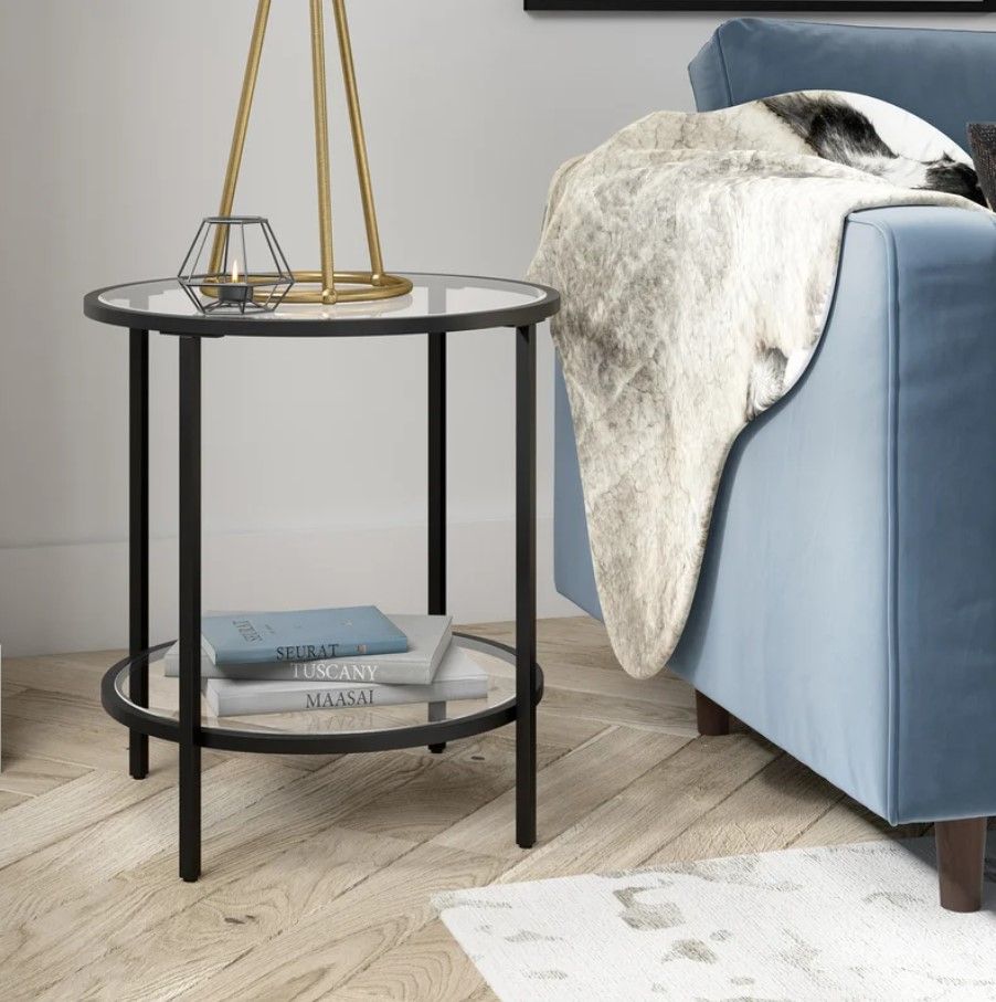 Edlin Glass End Table thumbnail 3