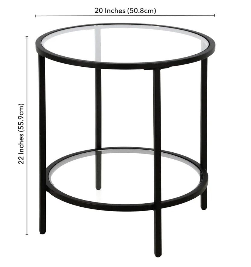 Edlin Glass End Table thumbnail 5