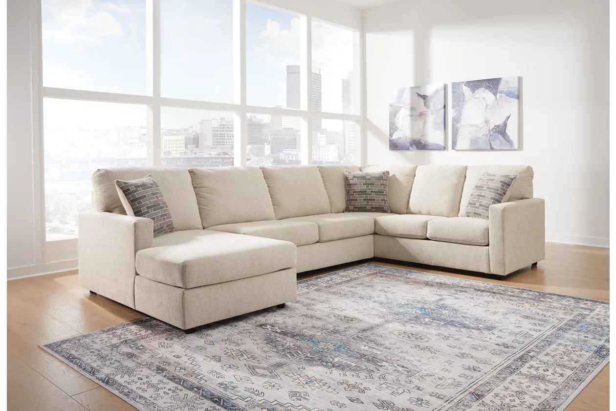 Edenfield 3 Piece Sectional with Chaise thumbnail 2