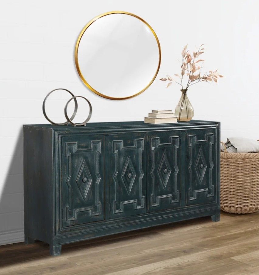 Cianciolo 66'' Solid Wood Sideboard thumbnail 2