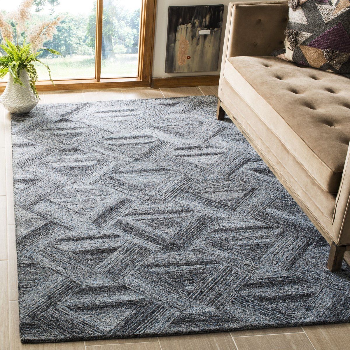 Abstract ABT 607 Area Rug thumbnail 2