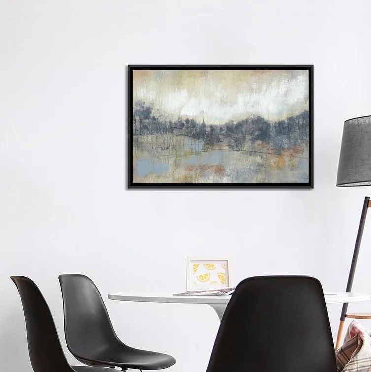 Cool Gray Horizon I by Jennifer Goldberger Print thumbnail 2