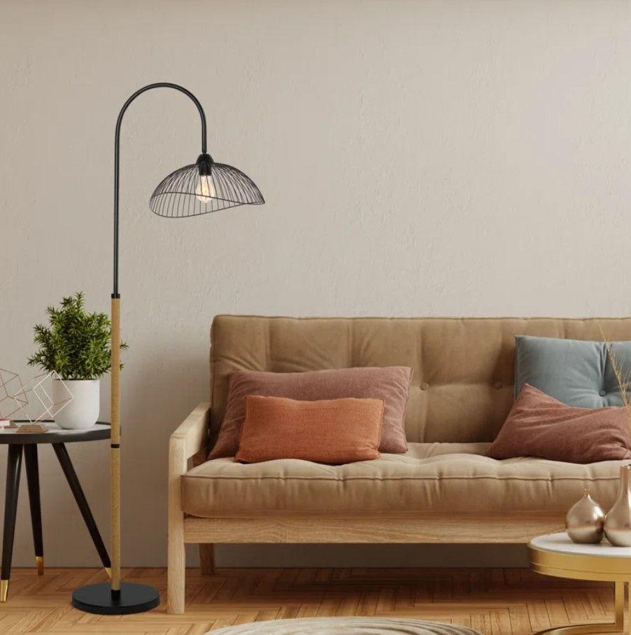 Catullo 65" Arched Floor Lamp thumbnail 3