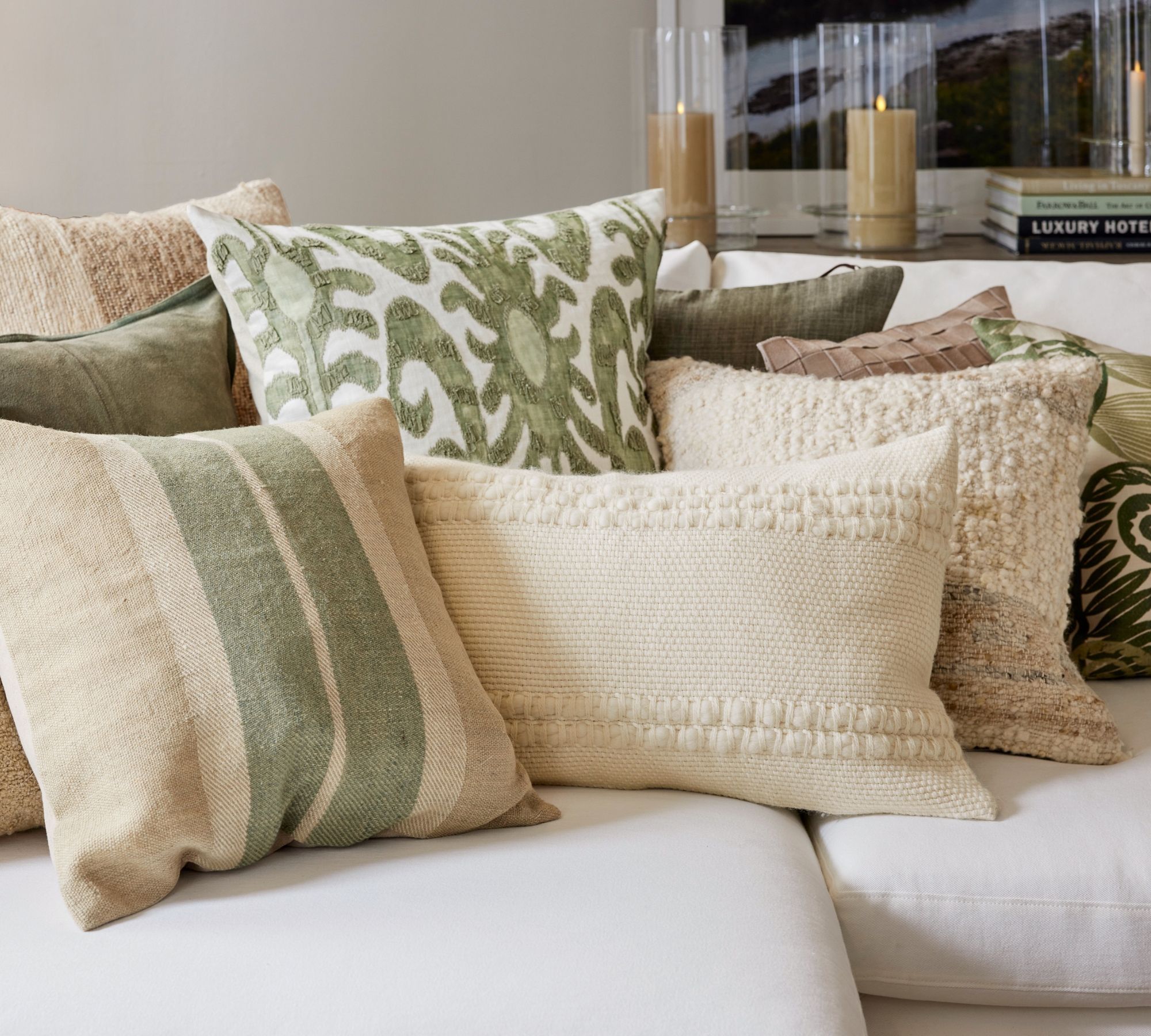 Triston Reversible Striped Pillow thumbnail 4