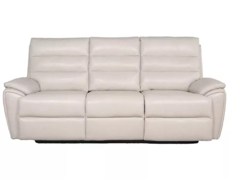 Duval Power Recliner Sofa Ivory thumbnail 2