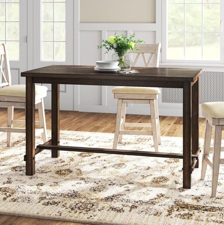 Alfredia Counter Height Fixed Table Dining Table thumbnail 2
