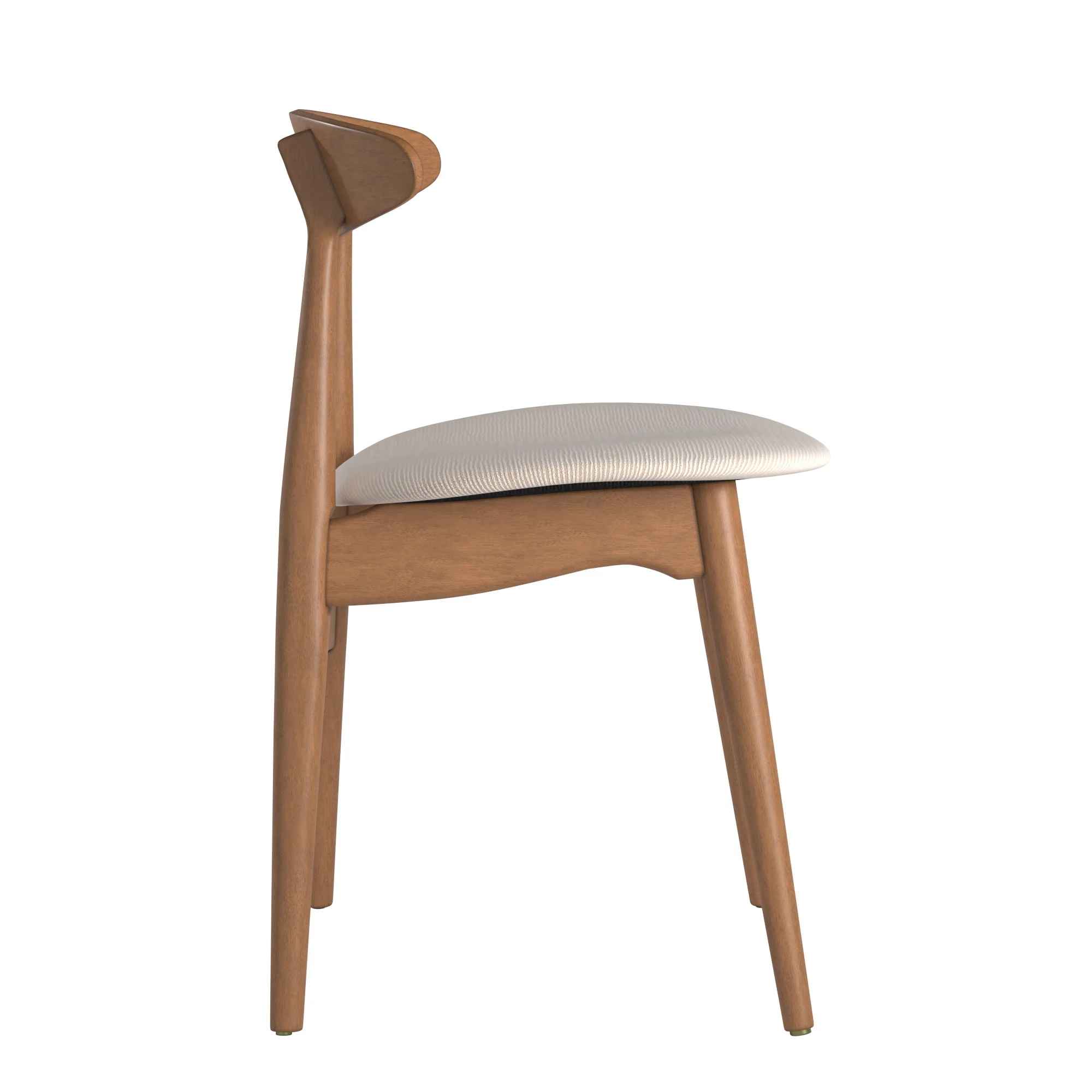 Gallman Fabric Solid Back Side Chair-Set of 2 thumbnail 4