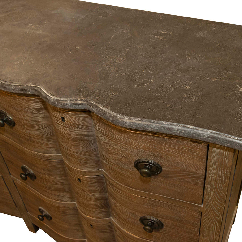 ARHAUS Belmont 6 Drawer Dresser with Stone Top thumbnail 4