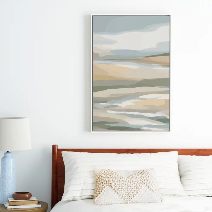 A Coastal Symphony Framed Canvas thumbnail 2