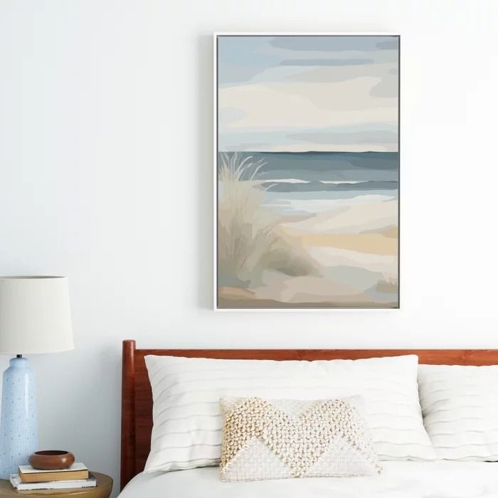 Seaside Serenity I Framed Canvas thumbnail 2