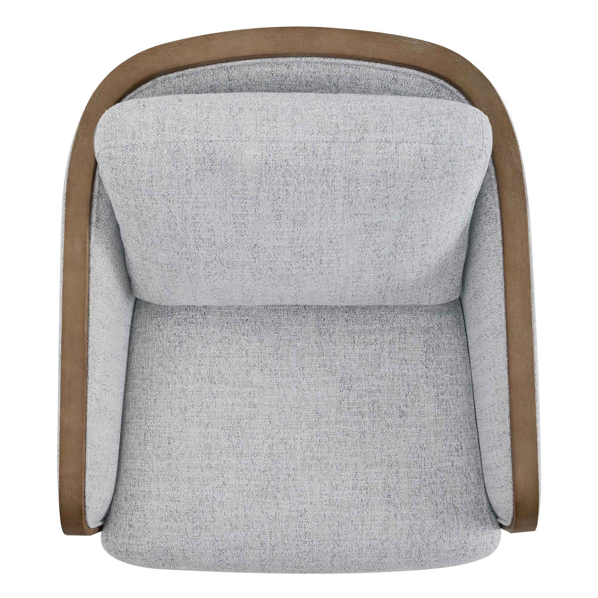Nieve Upholstered Swivel Barrel Chair thumbnail 5