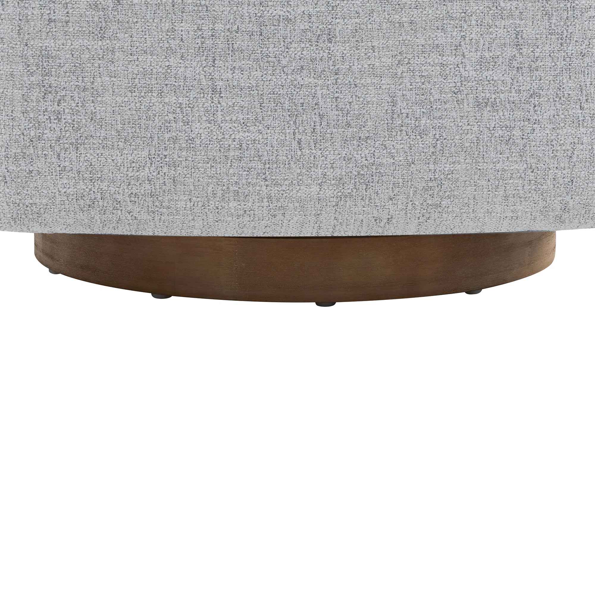 Nieve Upholstered Swivel Barrel Chair thumbnail 6