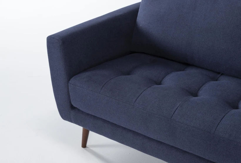 Ginger Denim 2 Piece Sectional with Right Arm Facing Corner Chaise thumbnail 4