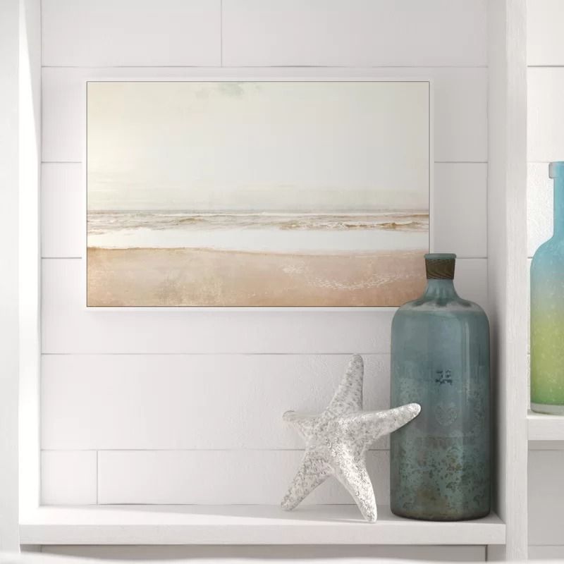 Serenity Beach Framed On Canvas Print 40x60 thumbnail 2