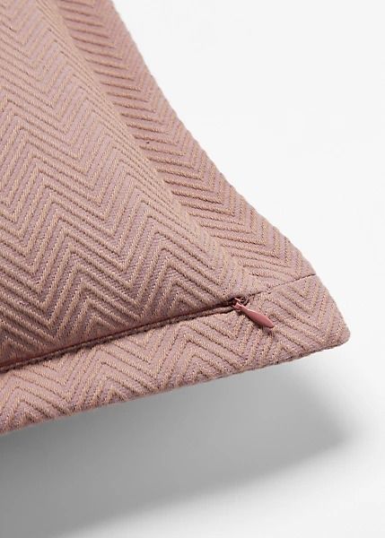Hallie Herringbone Throw Pillow thumbnail 2