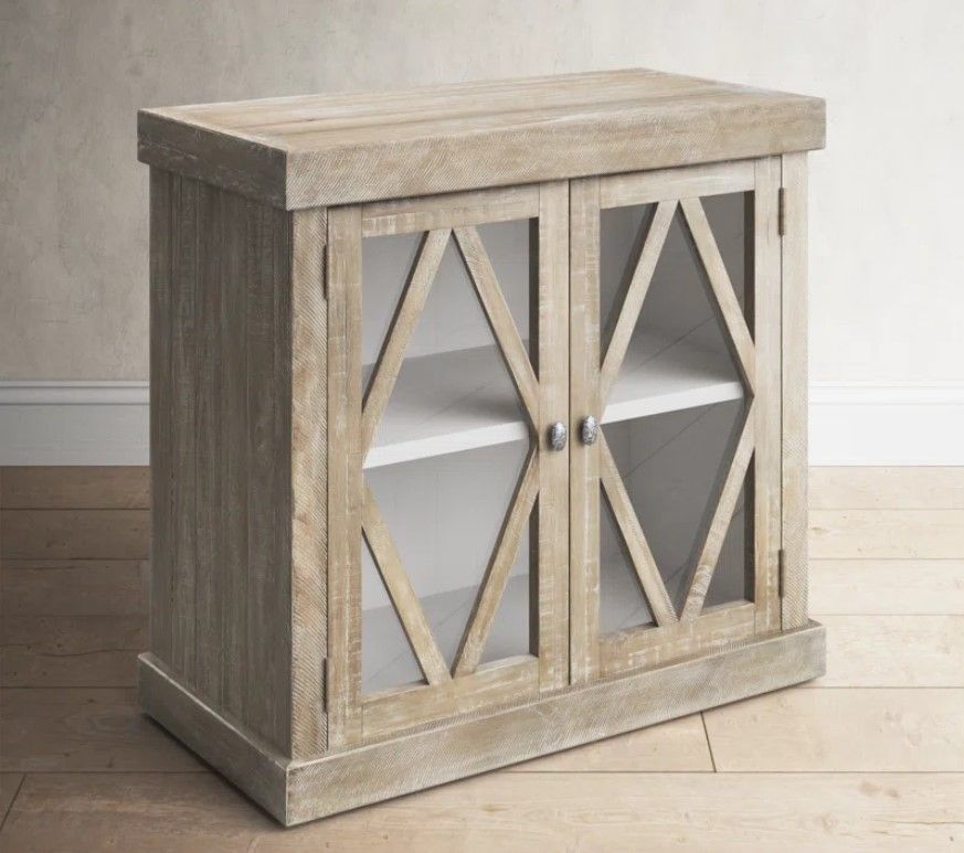 Leflore Solid Wood Storage Cabinet thumbnail 3