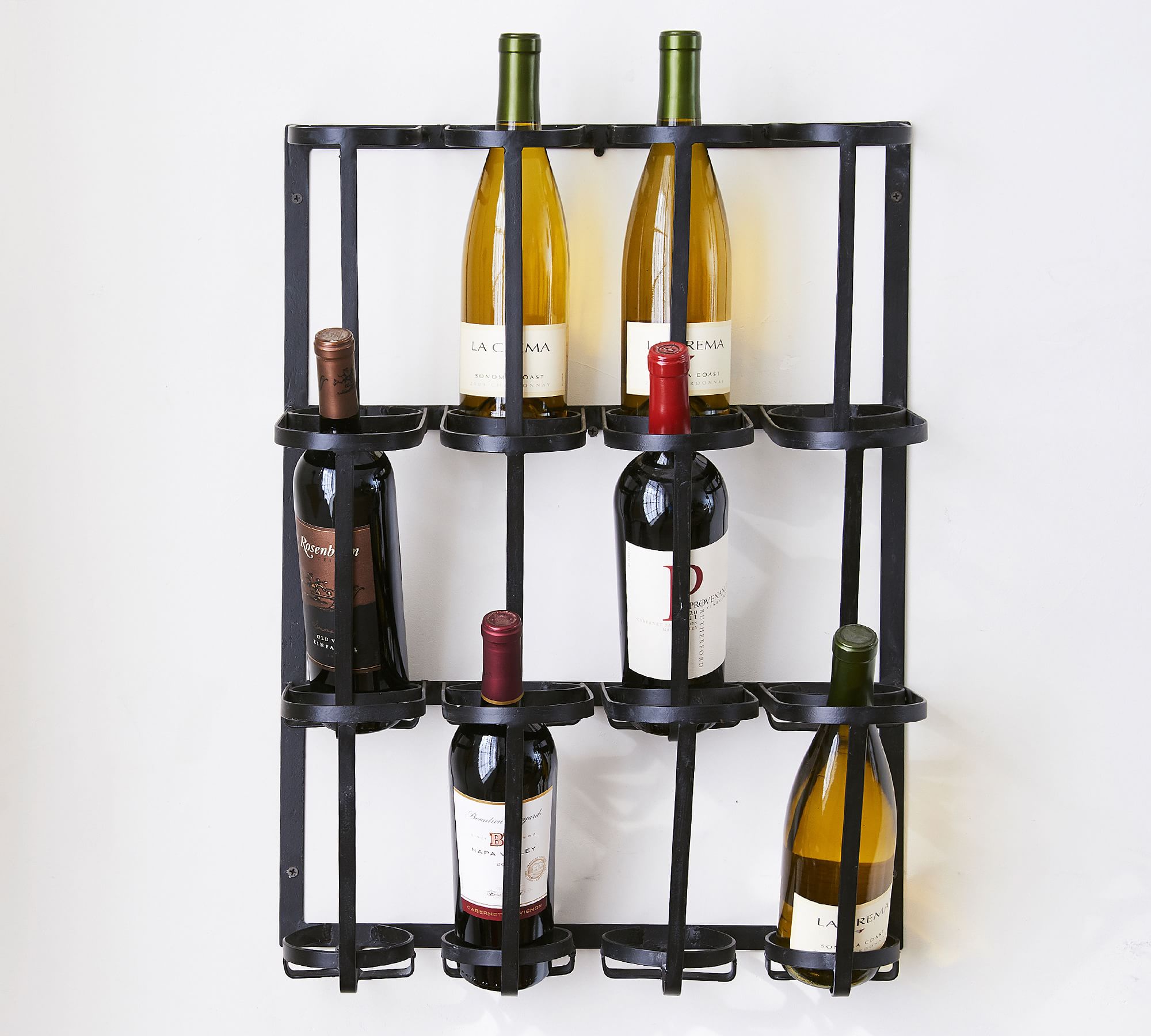 Vintage Blacksmith Wall Wine Rack thumbnail 2