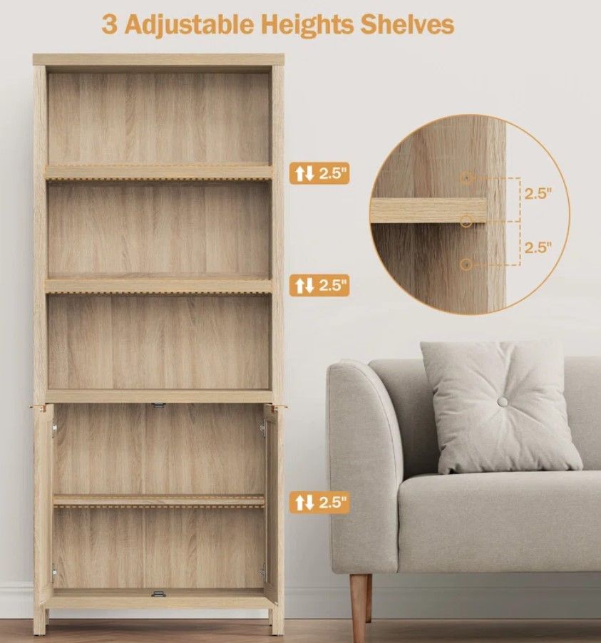 Bustam Storage Bookcase thumbnail 4