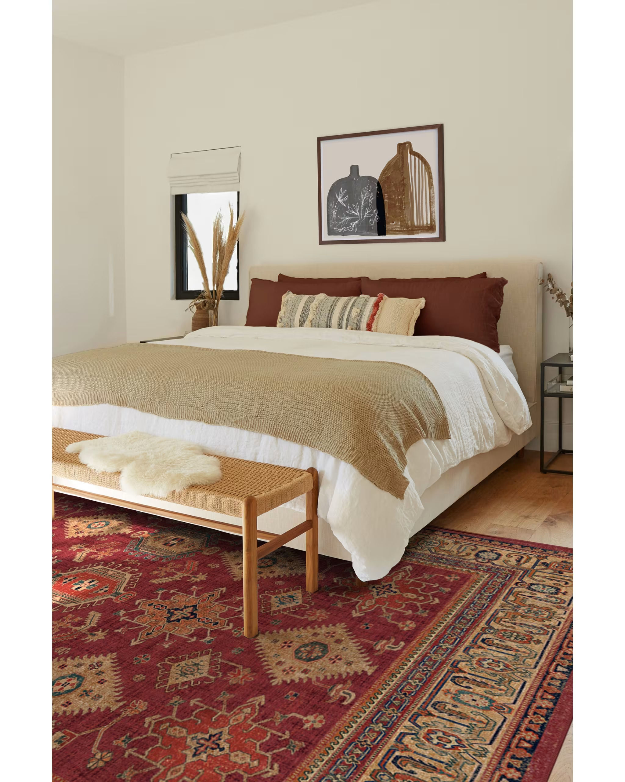 Cambria Ruby Rug-6'x7' thumbnail 4