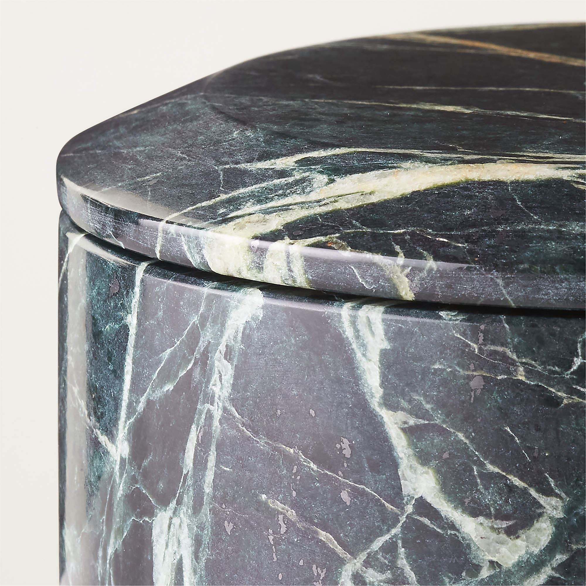 Emil Round Green Spider Marble Box thumbnail 3