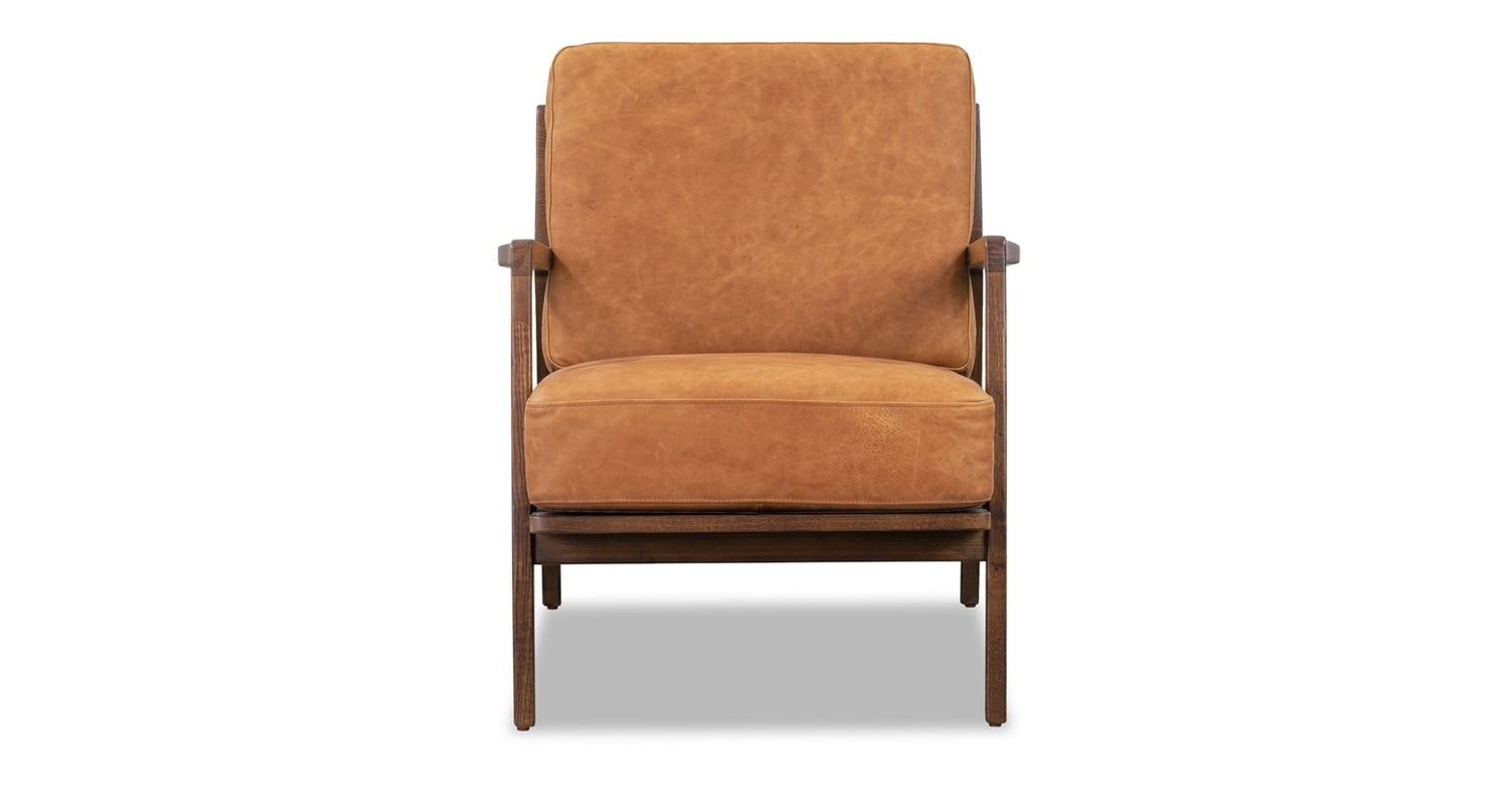 Verity Leather Lounge Chair thumbnail 3