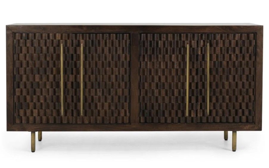 Stacia 72'' Solid Wood Sideboard thumbnail 3