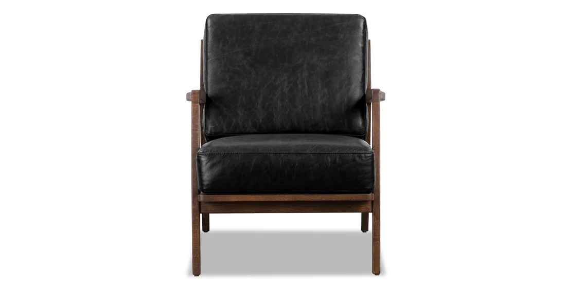 Verity Leather Lounge Chair thumbnail 3