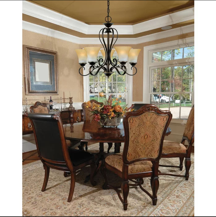 Neal Light Dimmable Classic Traditional Chandelier thumbnail 2